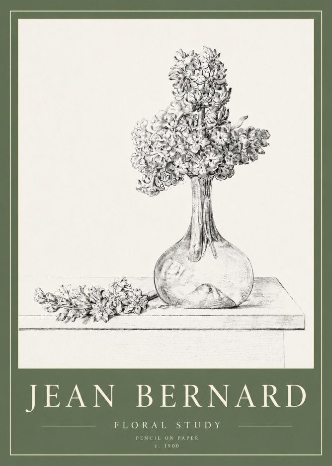 Jean Bernard Spring Blossoms No4 - Póster