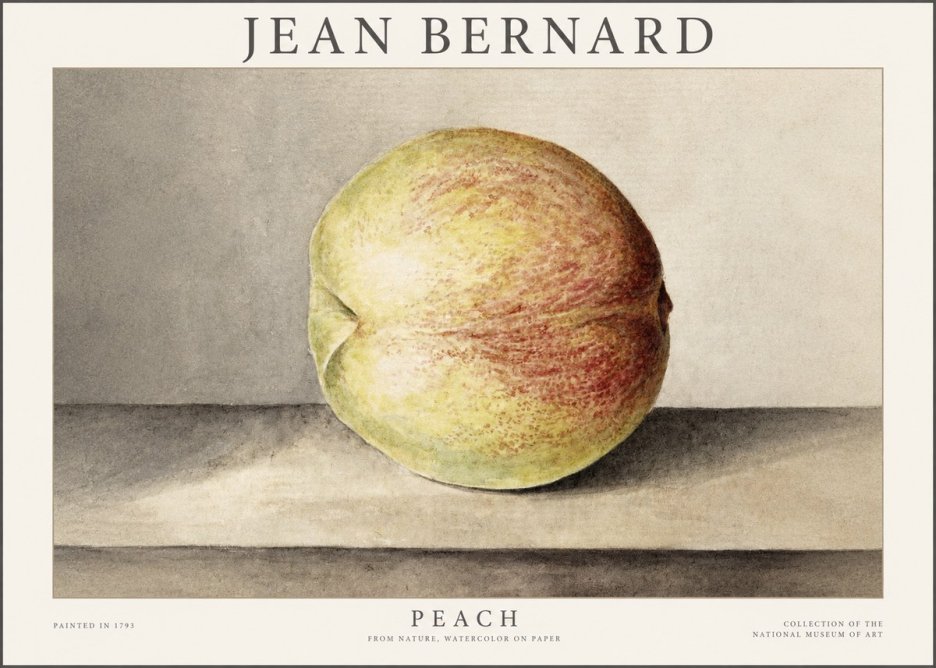 Jean Bernard Peach No1 - Póster
