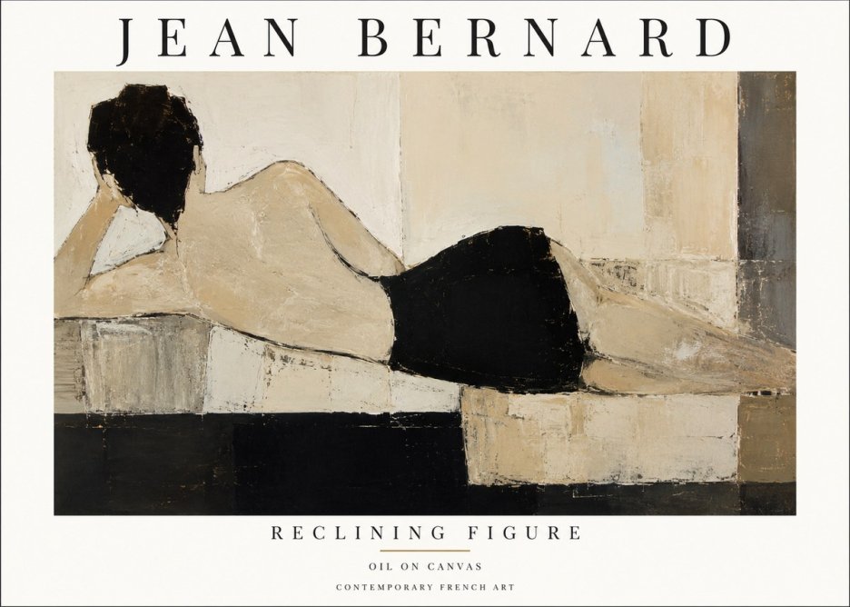 Jean Bernard Study of a Horse VIII No3 - Póster