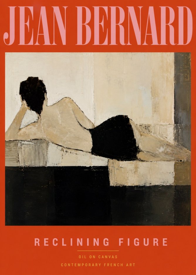 Jean Bernard Study of a Horse VIII No4 - Póster