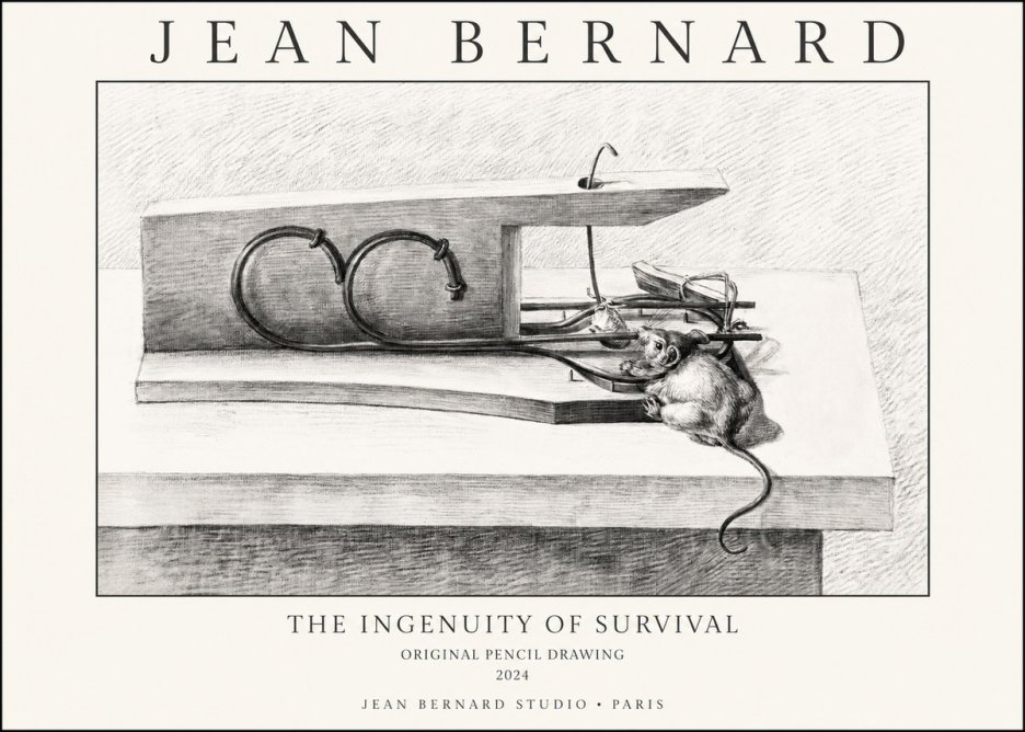 Jean Bernard The Ingenuity of Survival No1 - Póster