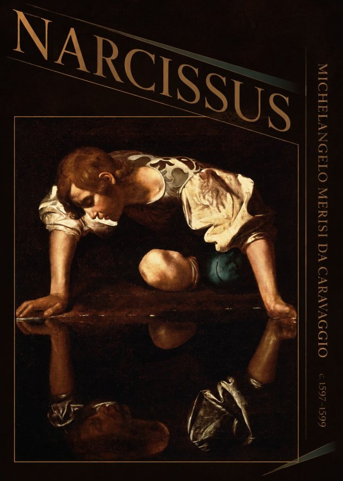 Michelangelo Merisi da Caravaggio Narcissus I No4 - Póster