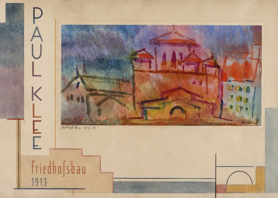 Paul Klee Friedhofsbau No2 - Póster