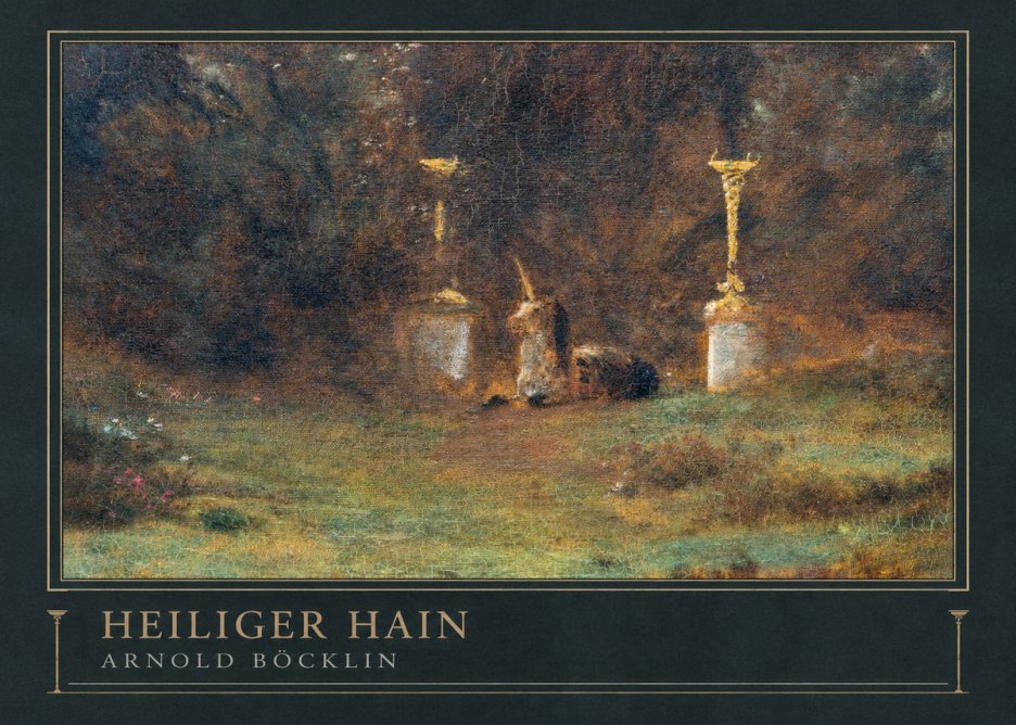 Arnold Böcklin Heiliger Hain No3 - Póster