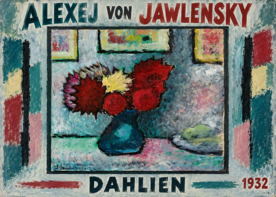Alexej von Jawlensky Dahlien No1 - Póster