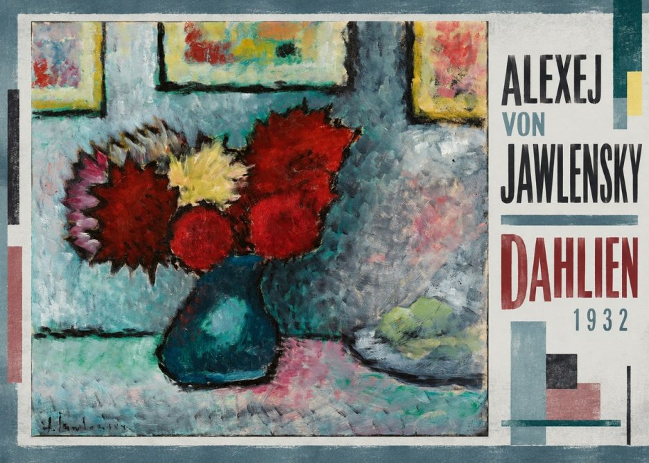 Alexej von Jawlensky Dahlien No2 - Póster