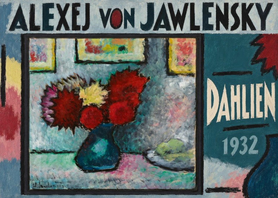 Alexej von Jawlensky Dahlien No5 - Póster