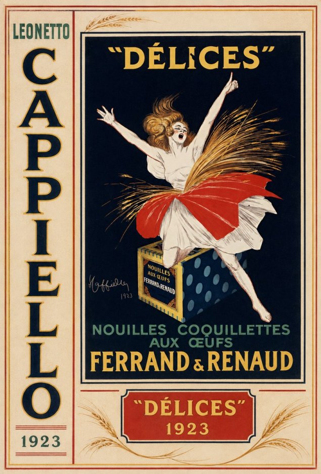 Leonetto Cappiello Délices I No5 - Póster