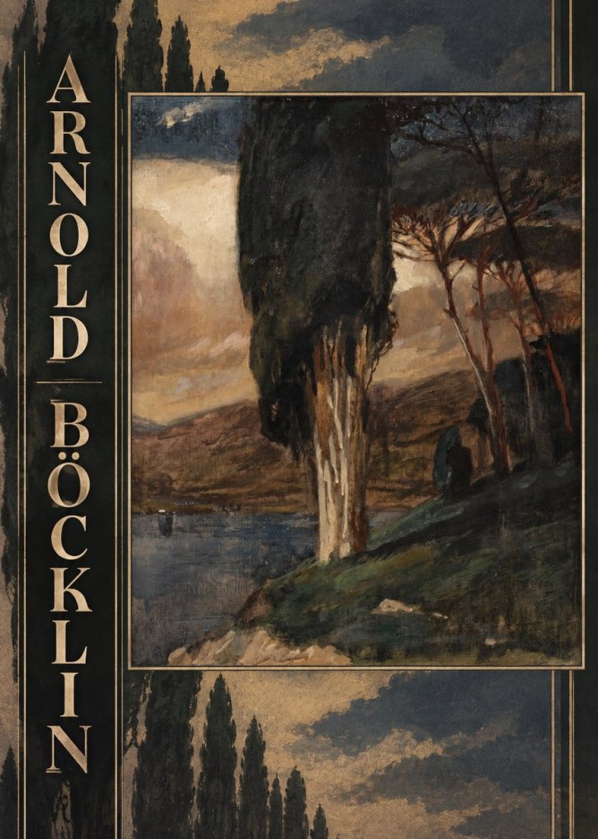 Arnold Böcklin Villa by the Sea II No5 - Póster
