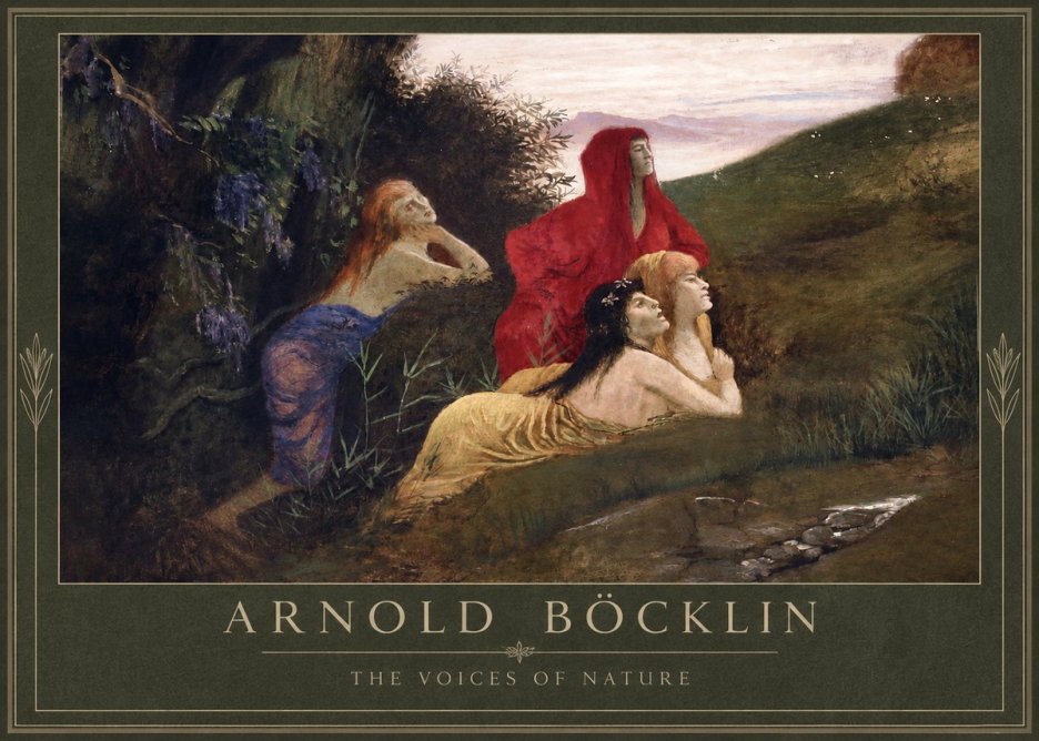 Arnold Böcklin The Voices of Nature No2 - Póster