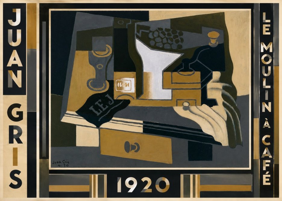 Juan Gris Le Moulin À Café No5 - Póster