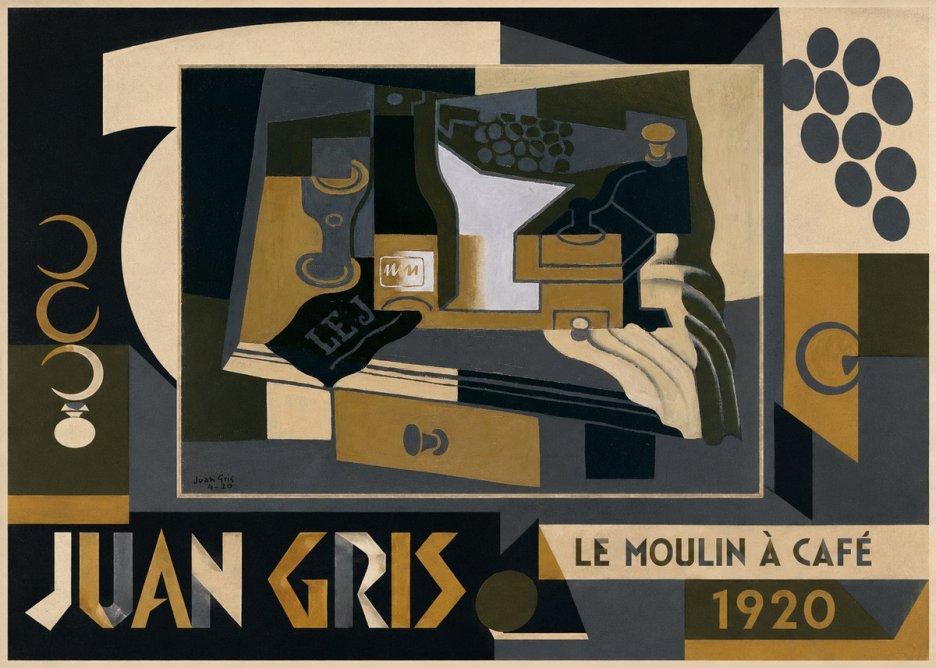 Juan Gris Le Moulin À Café No6 - Póster