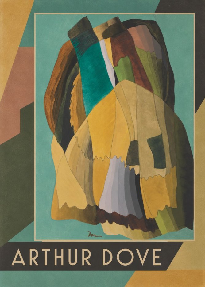 Arthur Dove Abstract Composition No3 - Póster