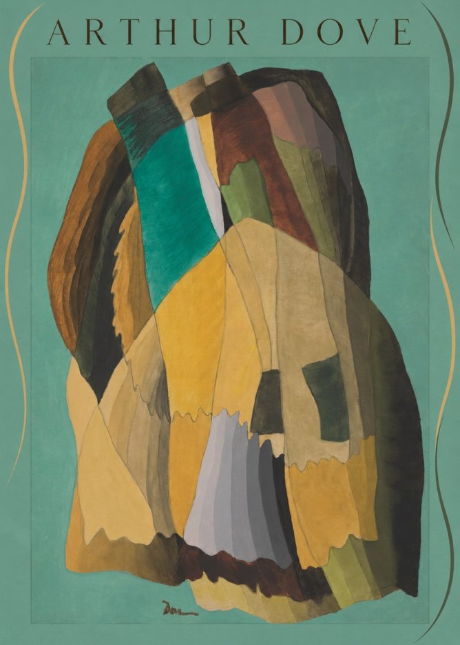 Arthur Dove Abstract Composition No6 - Póster