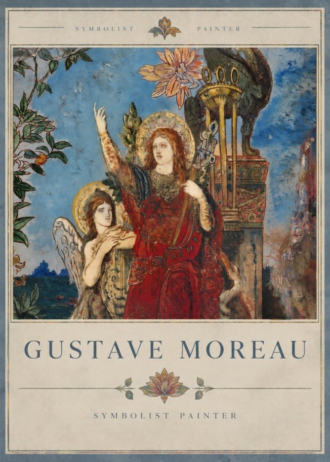 Gustave Moreau The Apparition I No5 - Póster