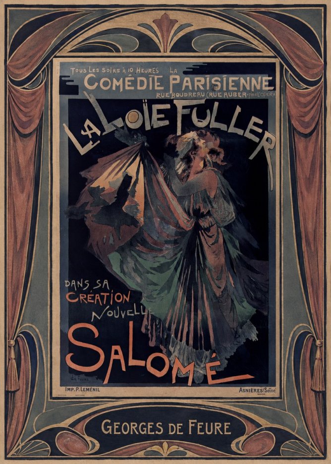 Georges de Feure Salomé I No5 - Póster