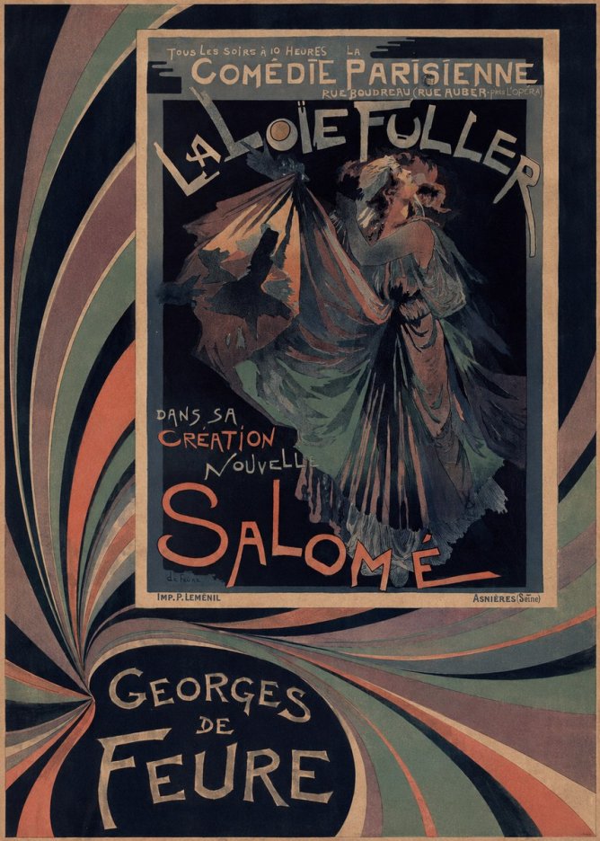 Georges de Feure Salomé I No6 - Póster