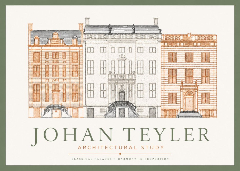 Johan Teyler Architectural Study I No3 - Póster