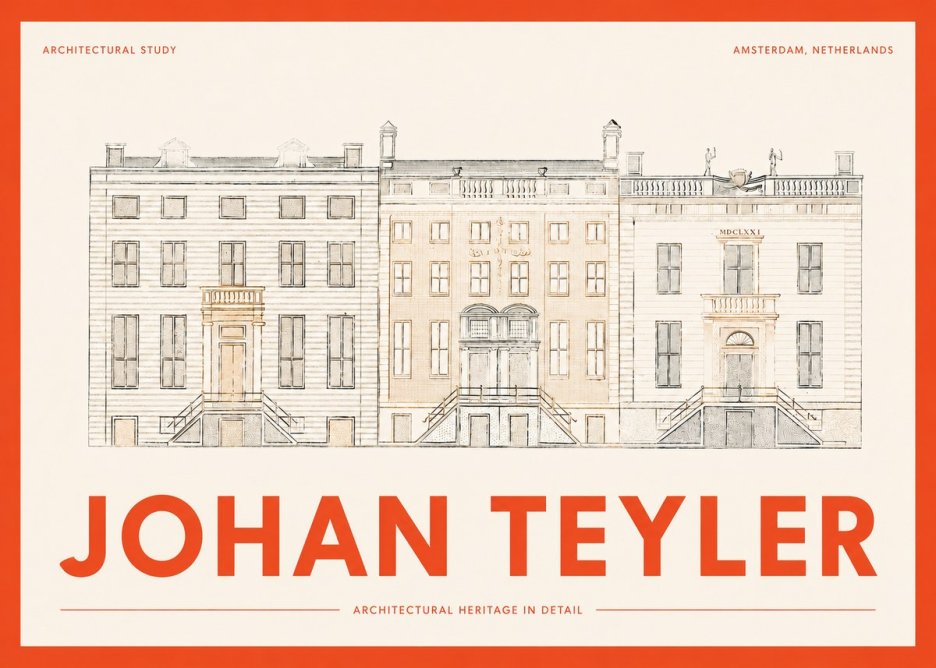 Johan Teyler Architectural Study II No2 - Póster