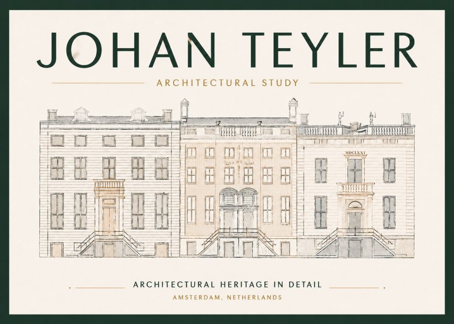Johan Teyler Architectural Study II No4 - Póster