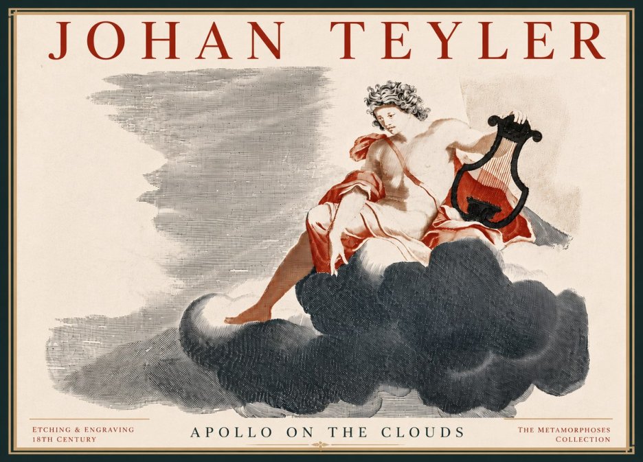 Johan Teyler Apollo on the Clouds No6 - Póster