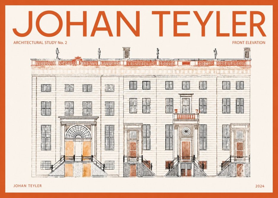 Johan Teyler Architectural Study VI No3 - Póster