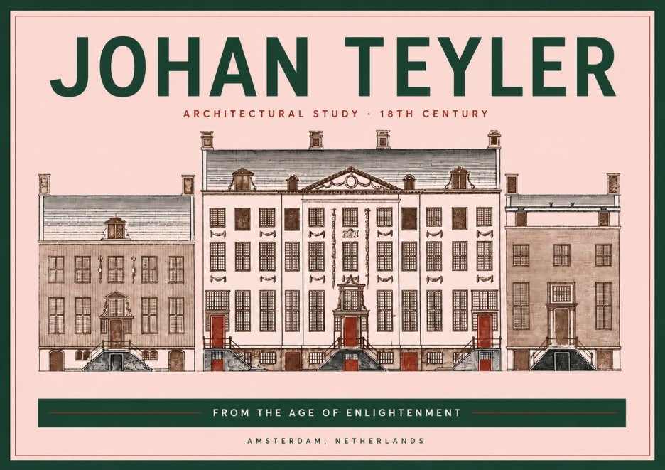 Johan Teyler Architectural Study VII No5 - Póster