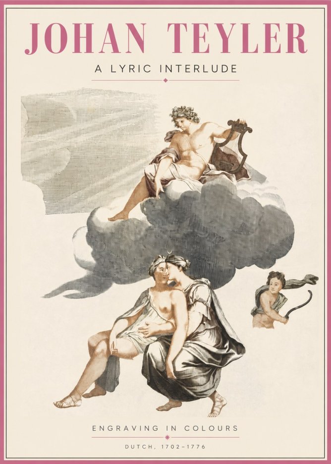 Johan Teyler Allegory of Music and Love No4 - Póster