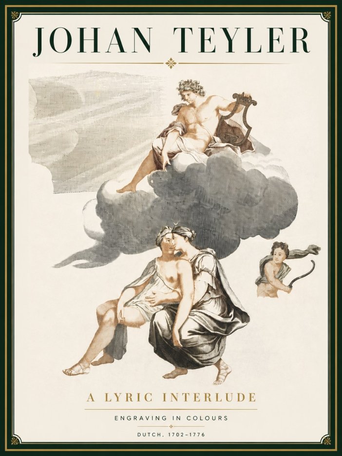 Johan Teyler Allegory of Music and Love No5 - Póster