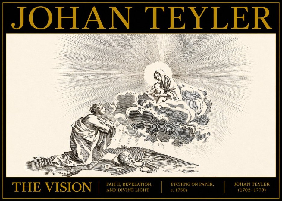 Johan Teyler The Vision No3 - Póster