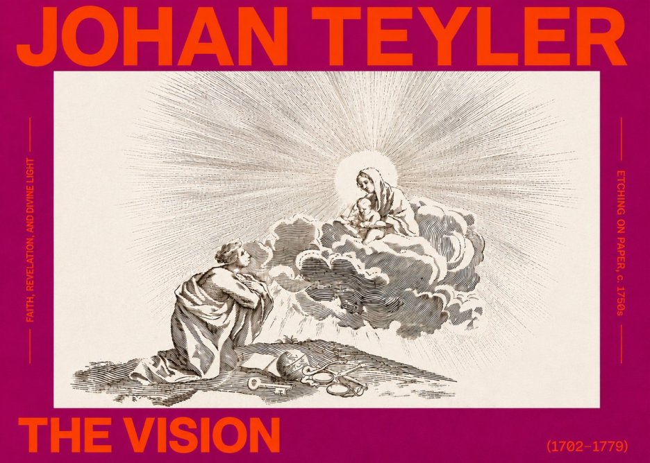 Johan Teyler The Vision No5 - Póster