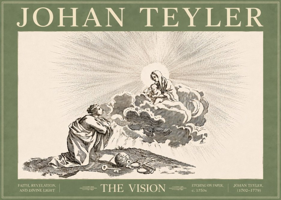 Johan Teyler The Vision No6 - Póster