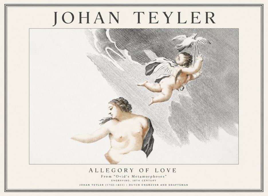 Johan Teyler Allegory of Love No1 - Póster