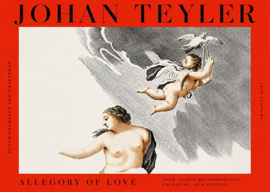 Johan Teyler Allegory of Love No2 - Póster