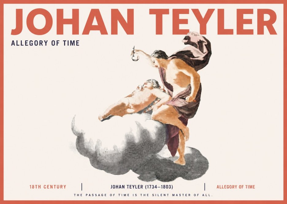 Johan Teyler Allegory of Time No2 - Póster