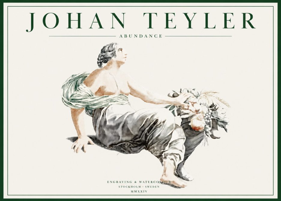Johan Teyler Abundance No3 - Póster