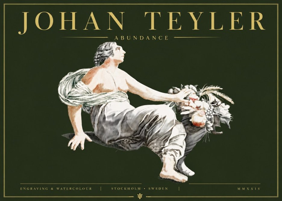 Johan Teyler Abundance No6 - Póster