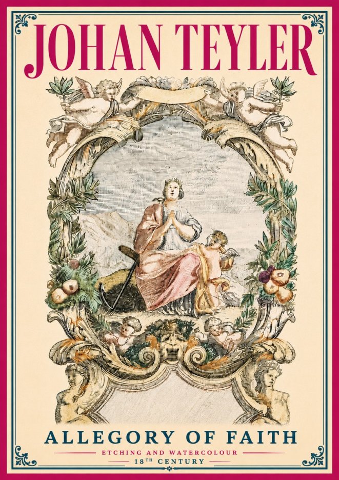 Johan Teyler Allegory of Faith No5 - Póster
