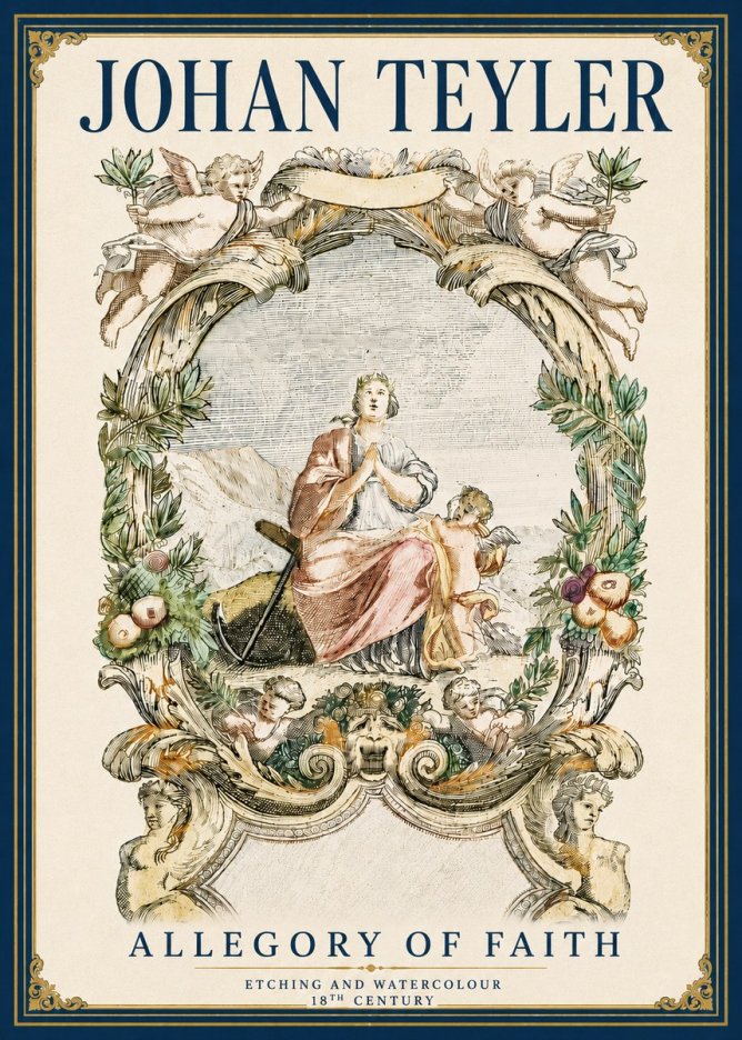 Johan Teyler Allegory of Faith No6 - Póster