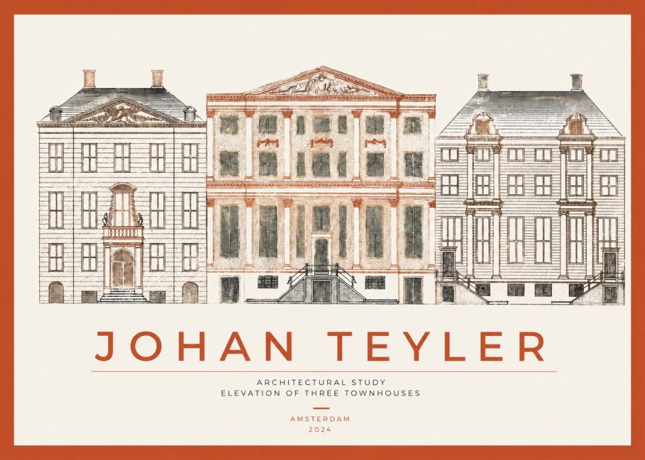 Johan Teyler Architectural Study IX No3 - Póster