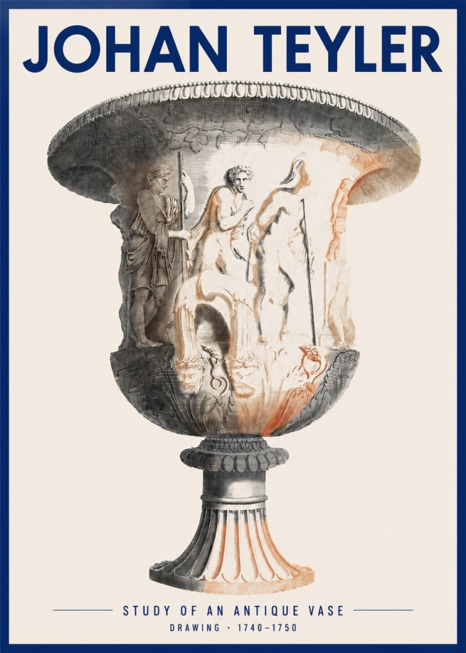 Johan Teyler Classical Urn No3 - Póster