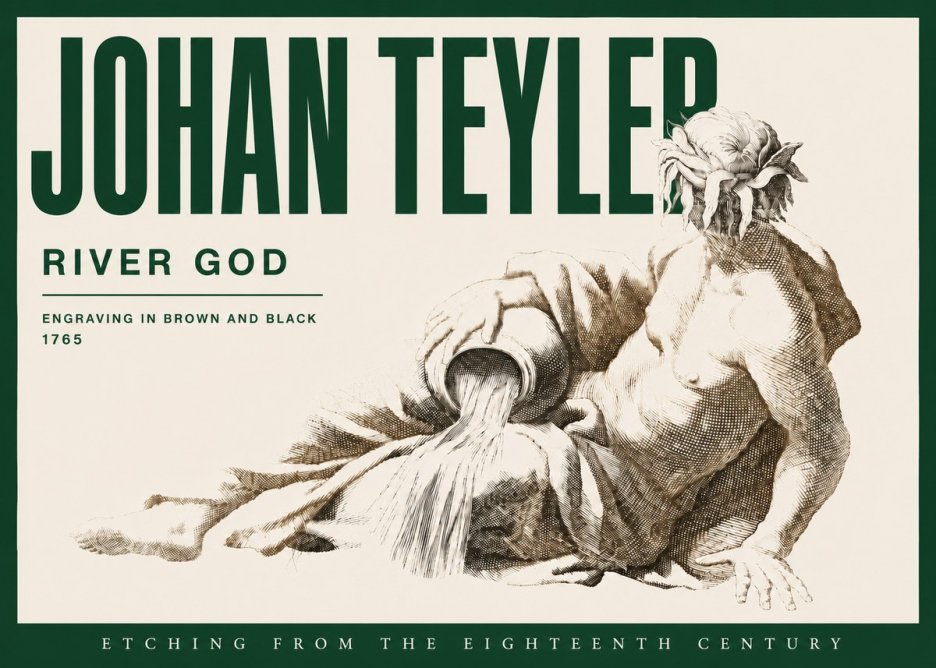 Johan Teyler River God No5 - Póster