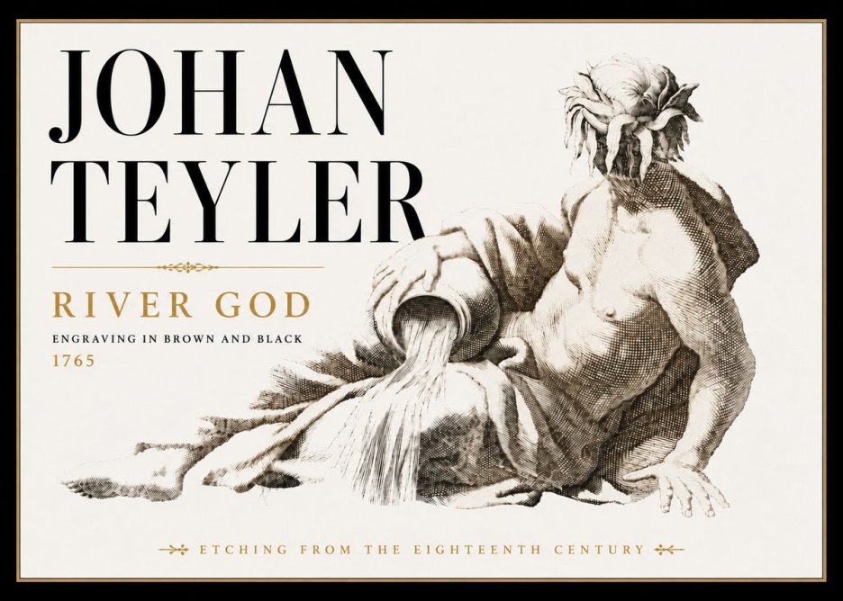 Johan Teyler River God No6 - Póster
