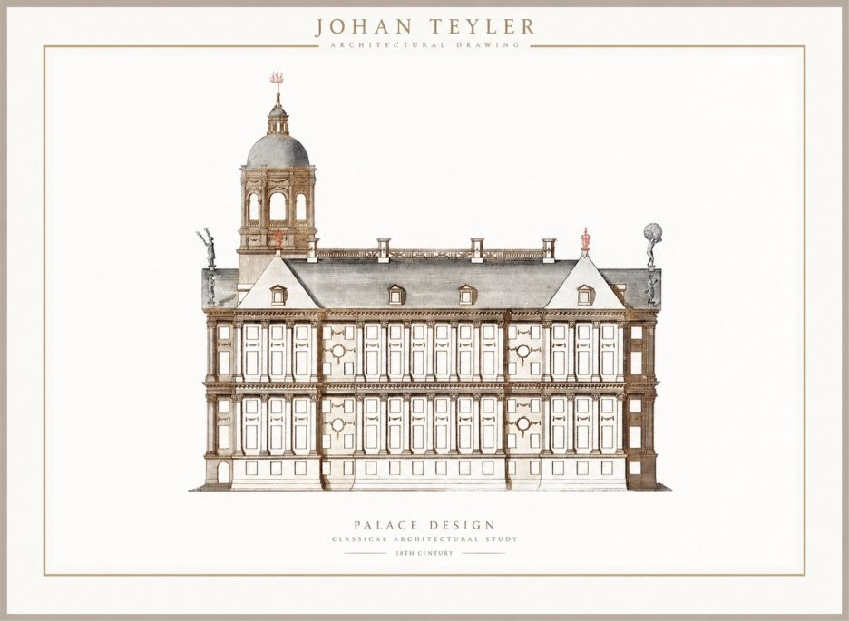 Johan Teyler Palace Design No1 - Póster