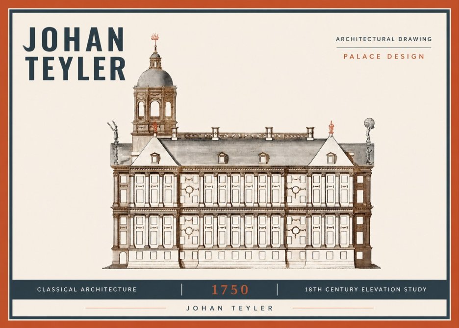 Johan Teyler Palace Design No4 - Póster
