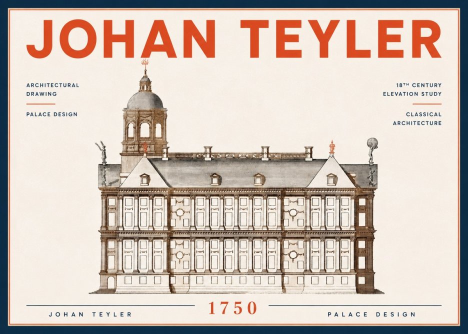 Johan Teyler Palace Design No6 - Póster