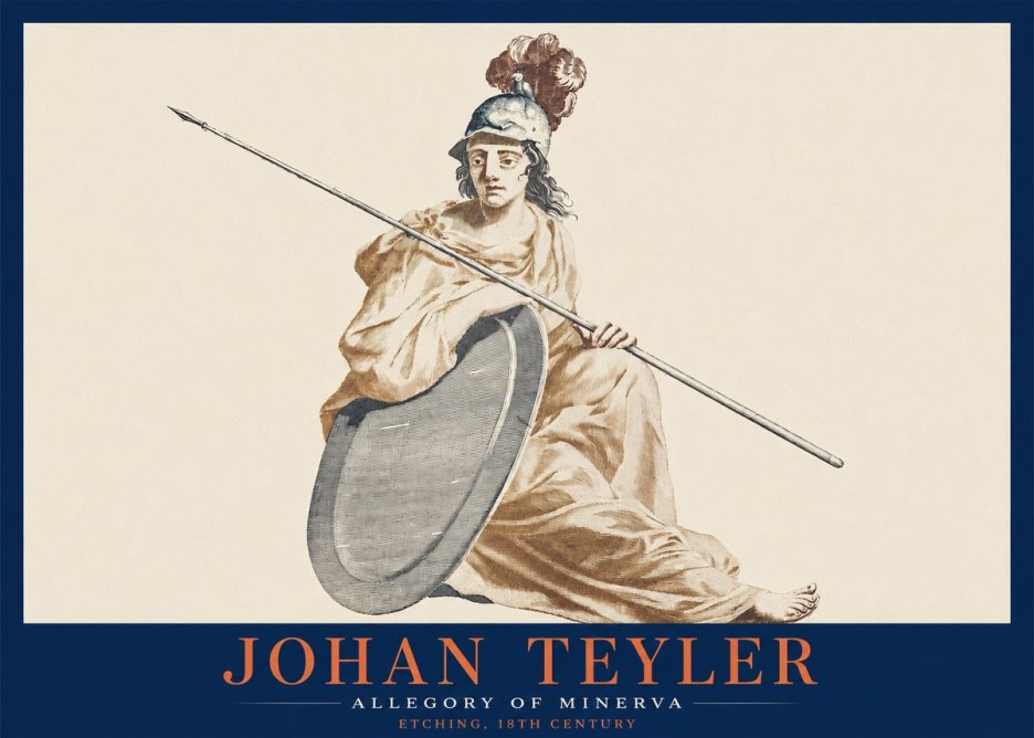 Johan Teyler Allegory of Minerva No2 - Póster