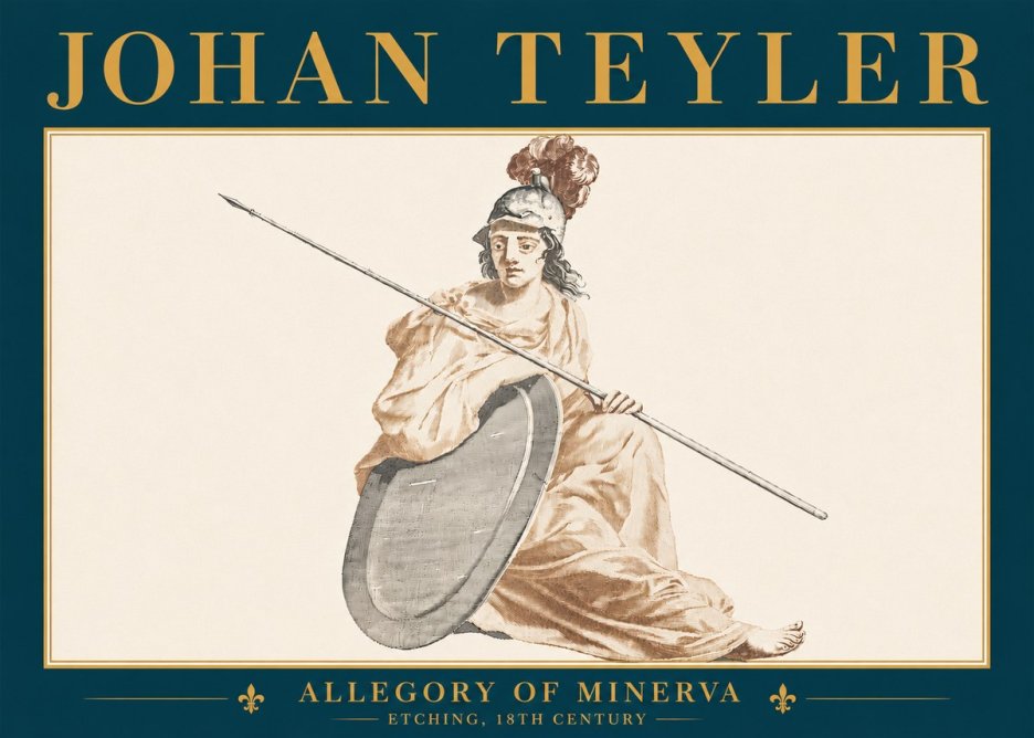Johan Teyler Allegory of Minerva No6 - Póster