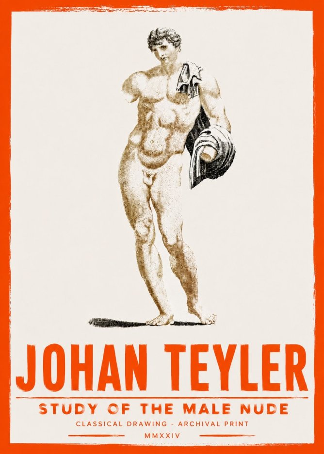Johan Teyler Classical Study II No4 - Póster