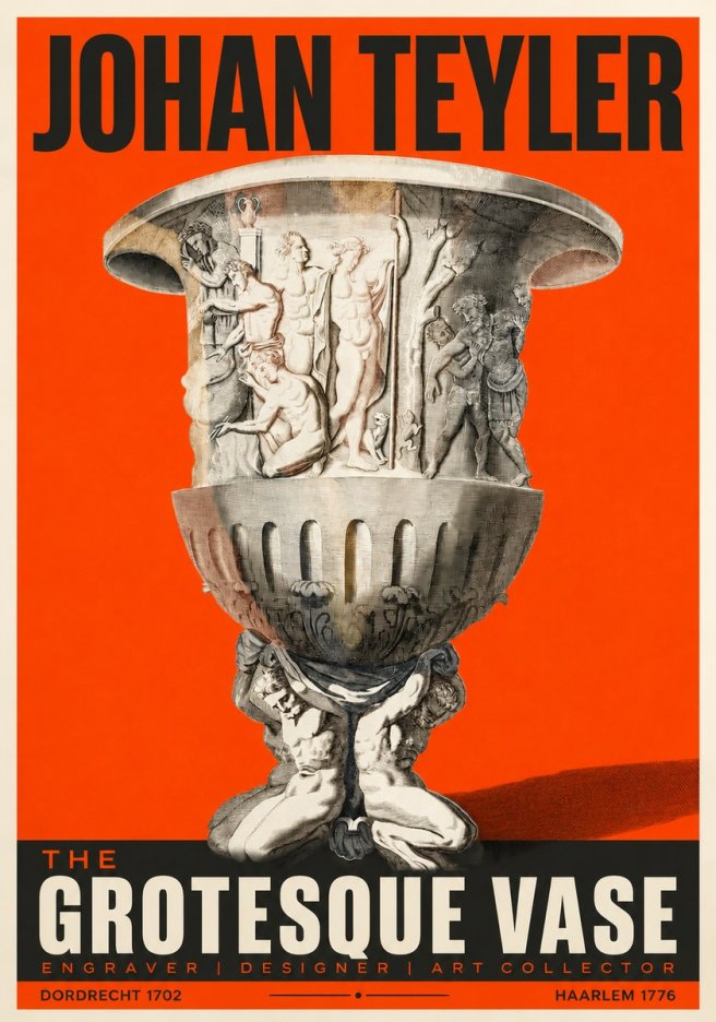Johan Teyler The Grotesque Vase No2 - Póster